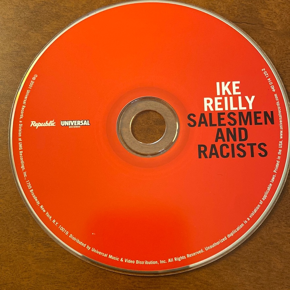 CD: Ike Reilly / Salesmen and Racists